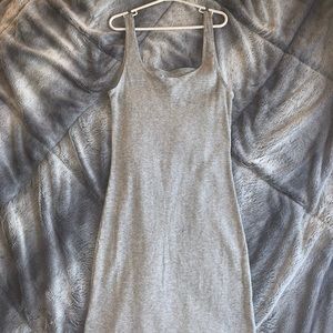 Grey Mini Dress